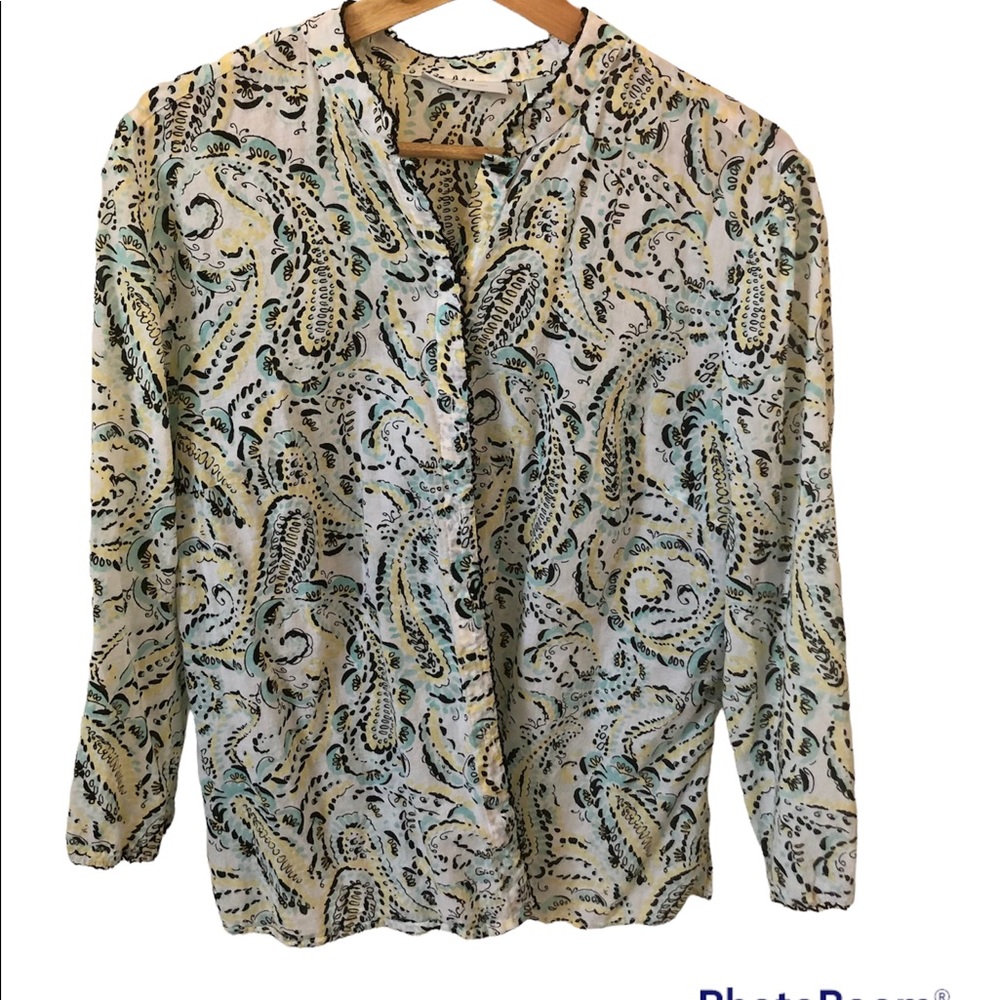 JH COLLECTIBLES XL button down blouse